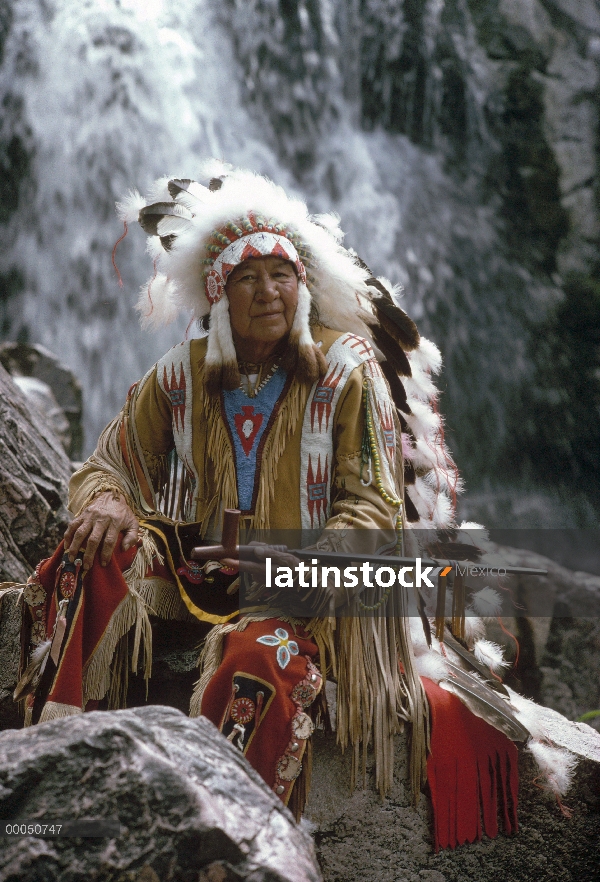 Jefe 'permanente 'Águila' de la tribu Sioux, Minnesota