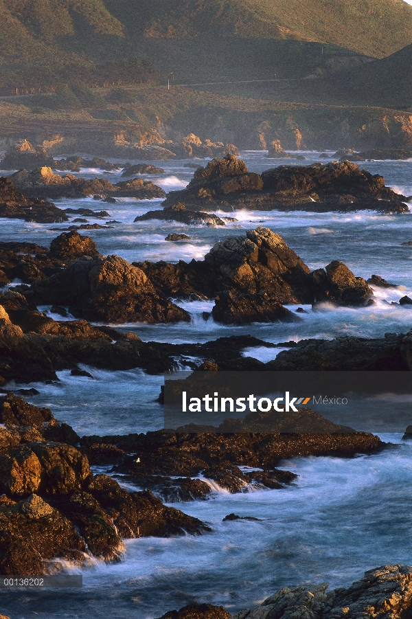 Costa rocosa, Big Sur, California