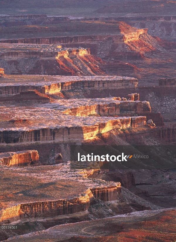 Vista desde el punto de Grandview, Parque Nacional de Canyonlands, Utah