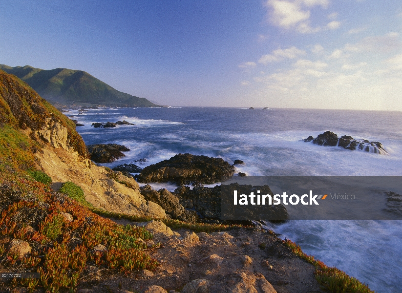 Costa, Big Sur, playa estatal de Garrapata, California