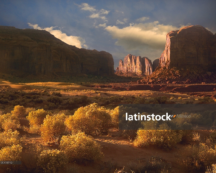 Camello Butte levantaba desierto, Monument Valley, Arizona