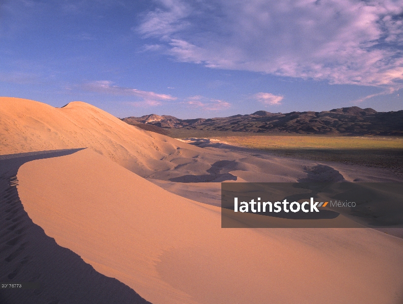 Eureka dunas, Parque Nacional Death Valley, California