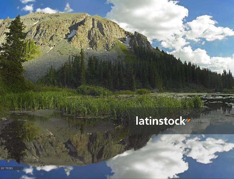 Pico de Palmyra en Alta Lake, Colorado