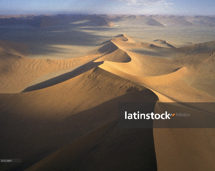 Formaciones de dunas estrellas, Parque Nacional Namib-Naukluft, Namibia