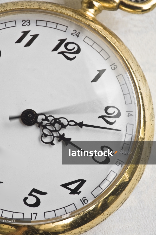 Classic Pocket Watch on Book