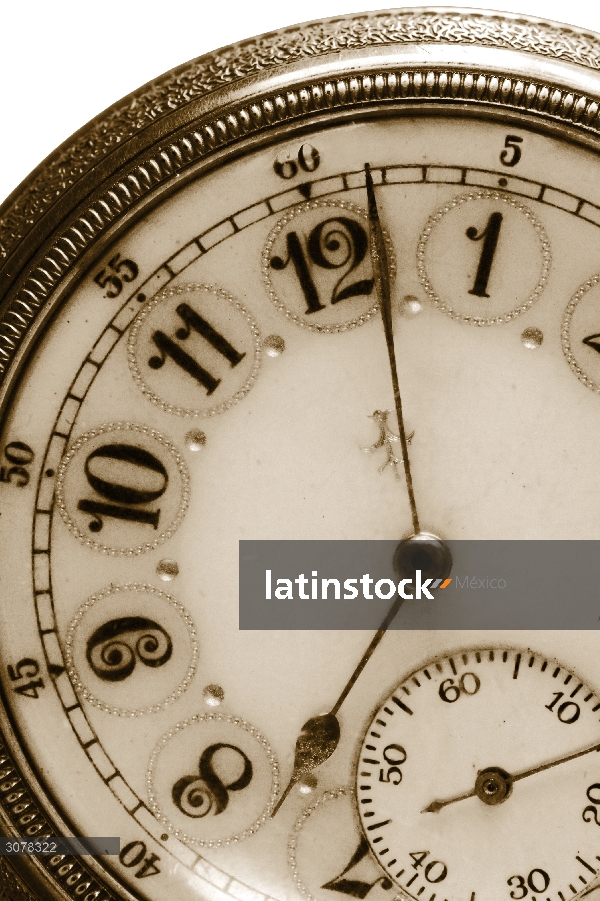 Antique Pocket Watch Face