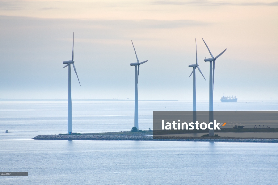 Middelgrunden - offshore wind farm near Copenhagen, Denmark