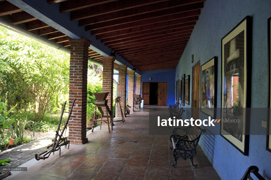 Museo casa Zapata, pasillo