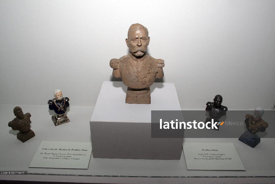 Fundación Conmemoración 2010, Busto de Porfirio Díaz