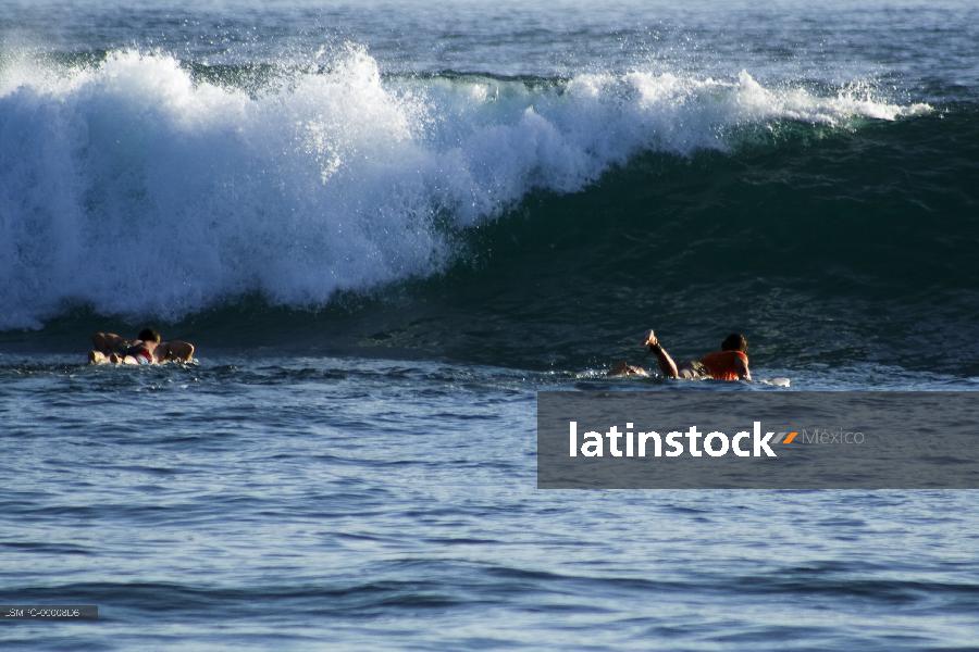 surfista en la Paz