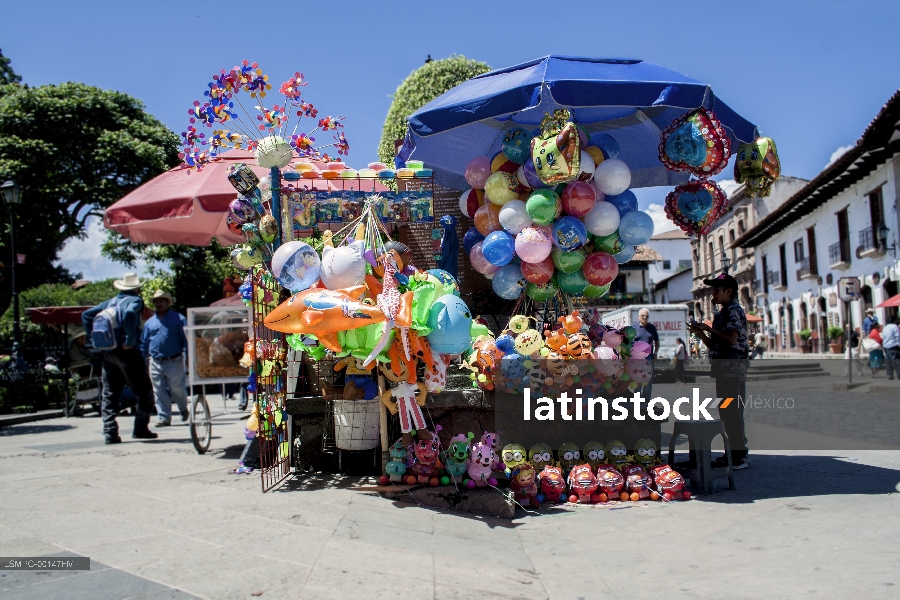 puesto de juguetes, puesto ambulante
