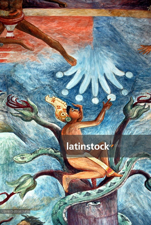 Murales,Arturo García Bustos,Palacio de Gobierno del Estado de Oaxaca