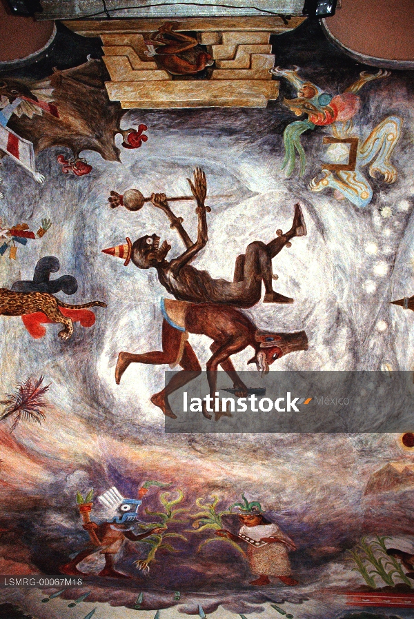 Murales,Arturo García Bustos,Palacio de Gobierno del Estado de Oaxaca